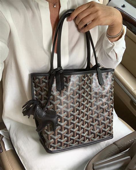 goyard small tote bag|luxury tote bag goyard.